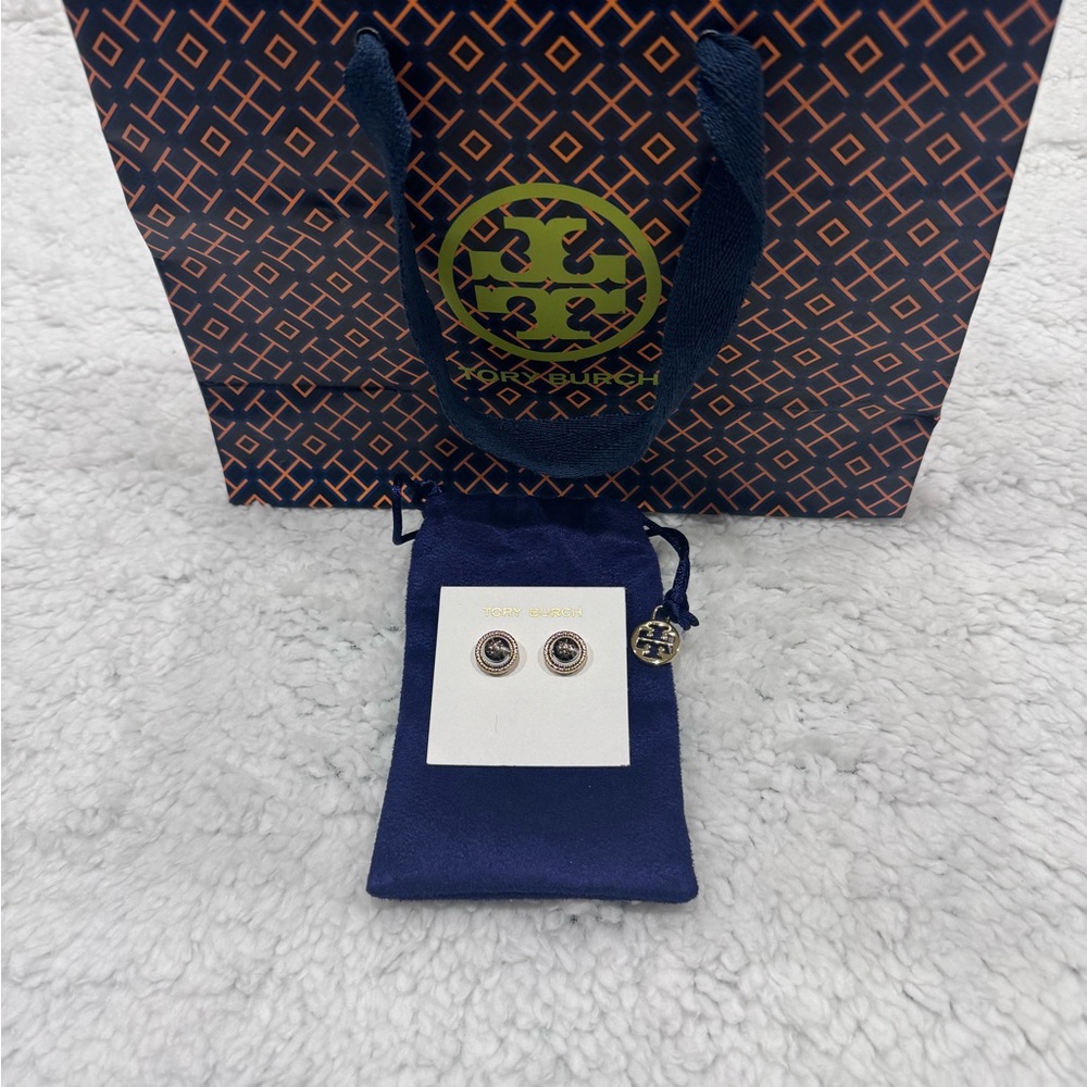 Tory Burch Gold Stud Earrings